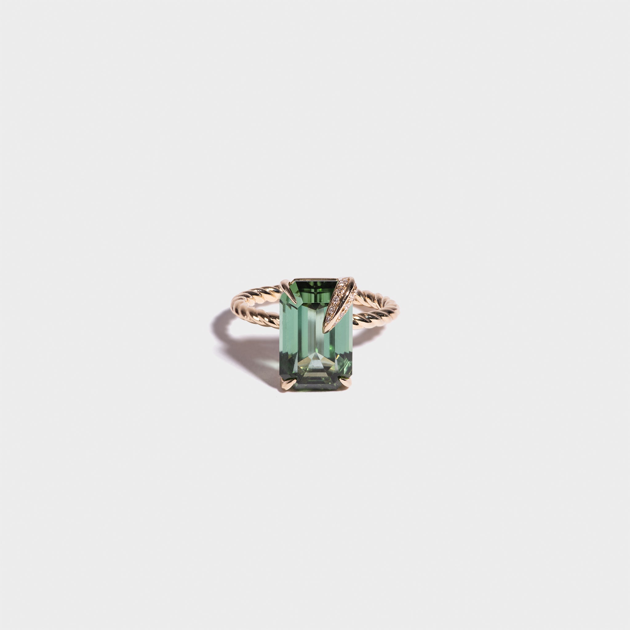 One-of-a-kind Mint Green Tourmaline Gypsy