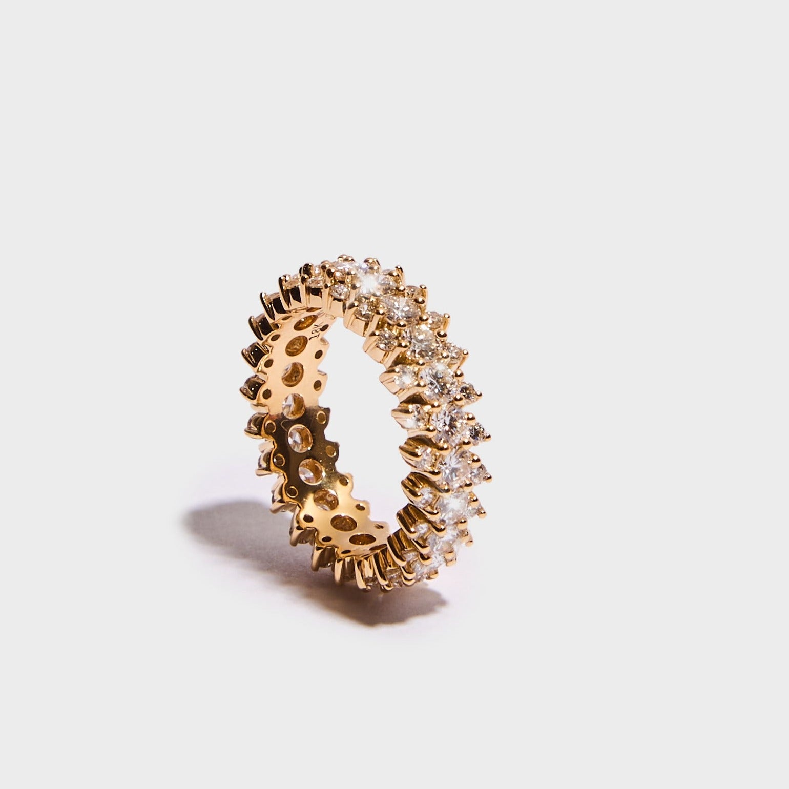 Shaker Diamond Ring