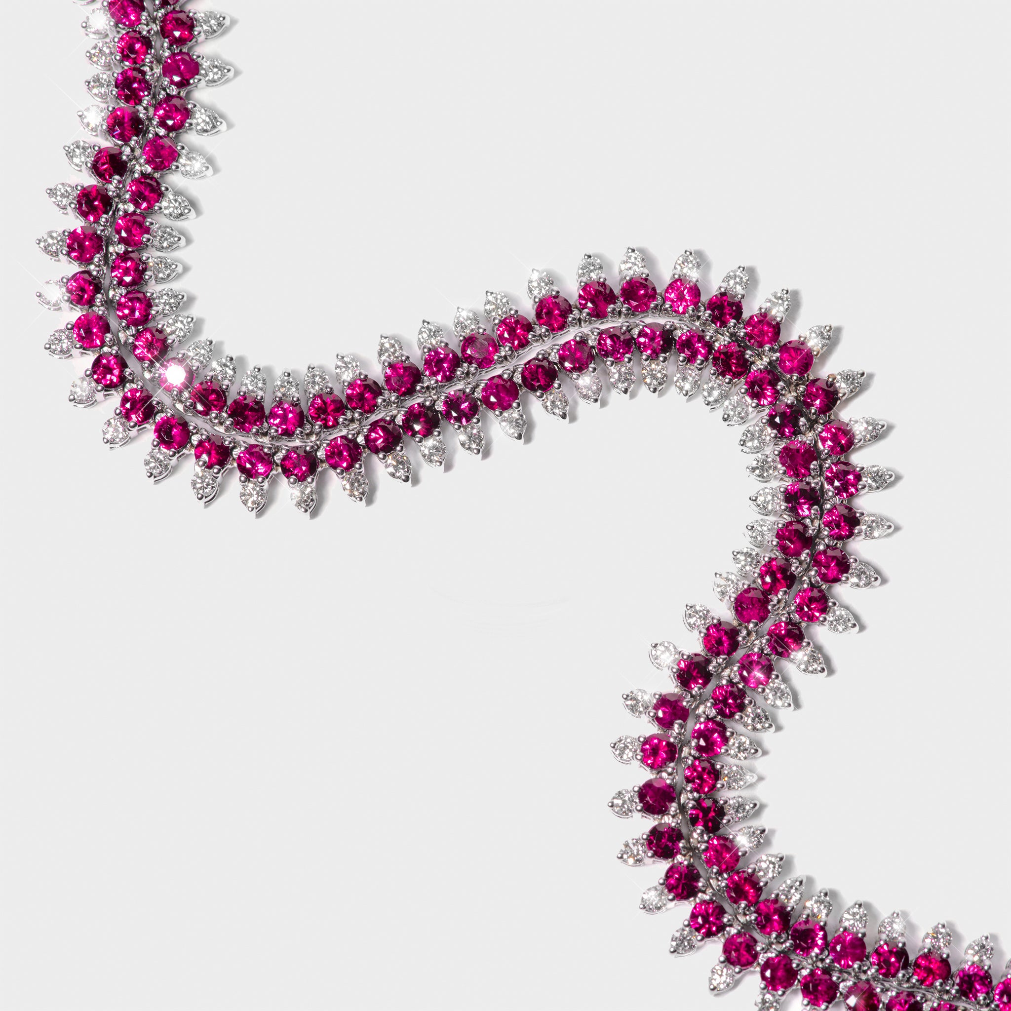 Ruby Shaker Necklace